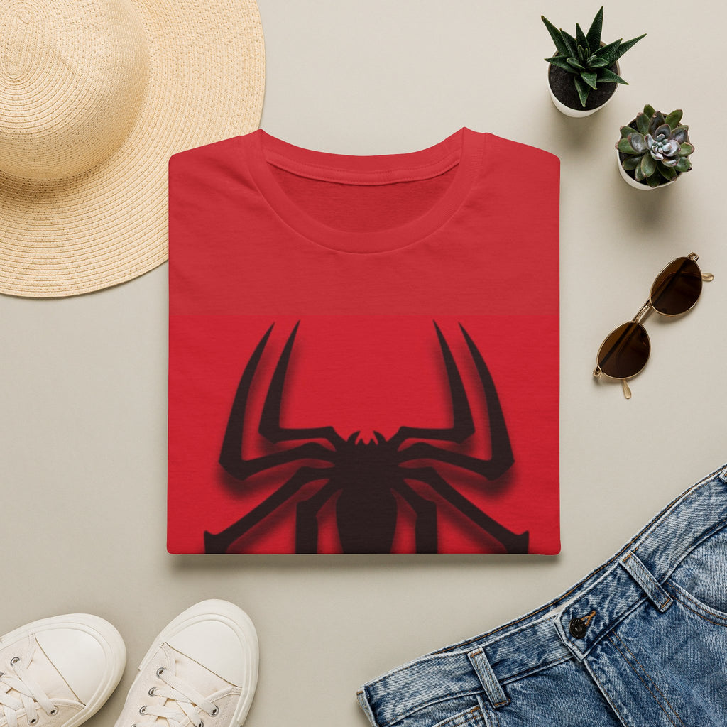Spider Emblem T-Shirt — Bold Red Graphic Tee