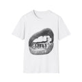 Grillz Bite T-Shirt — Black & White Mouth Graphic Tee
