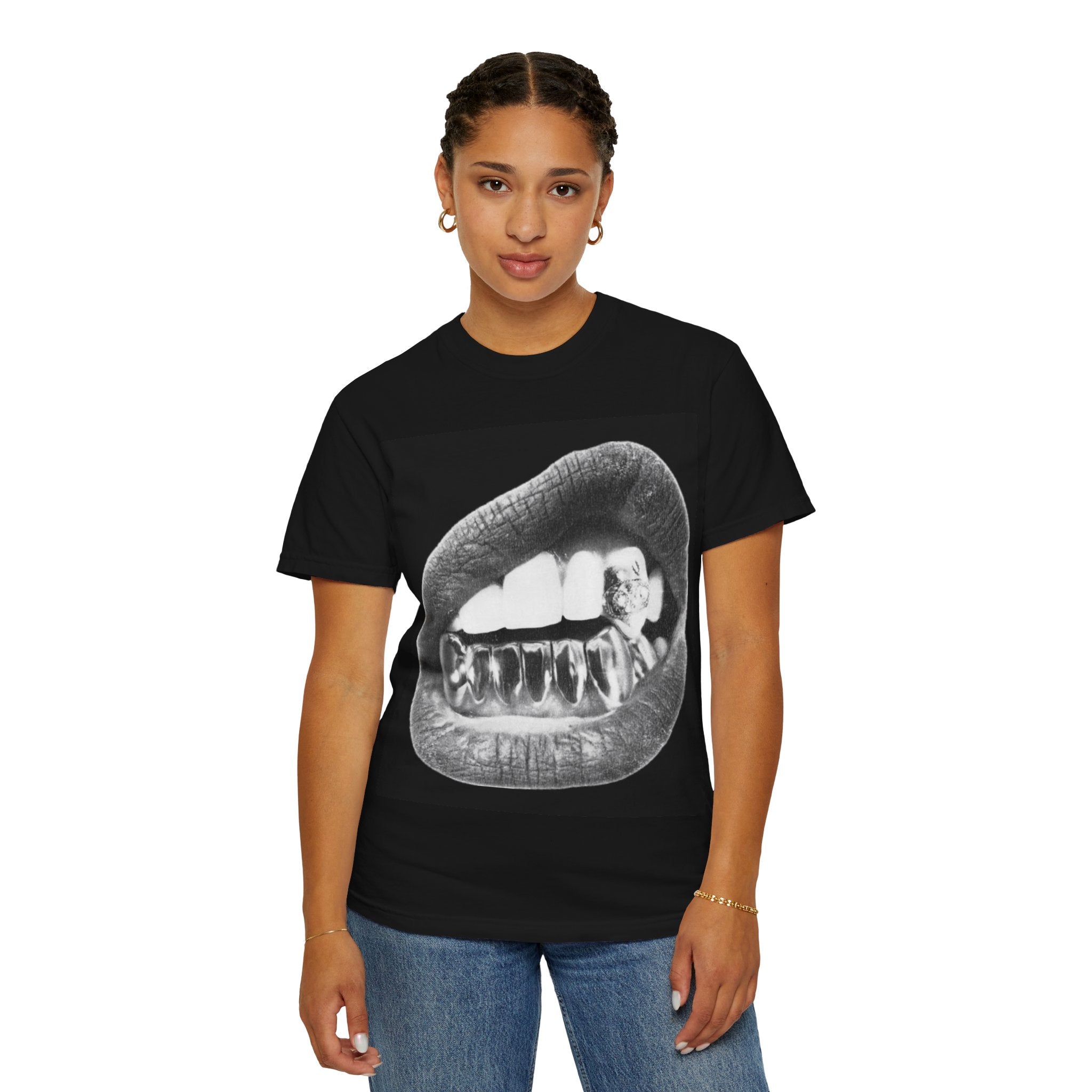 Classic Black T‑Shirt — Unisex Garment-Dyed Tee