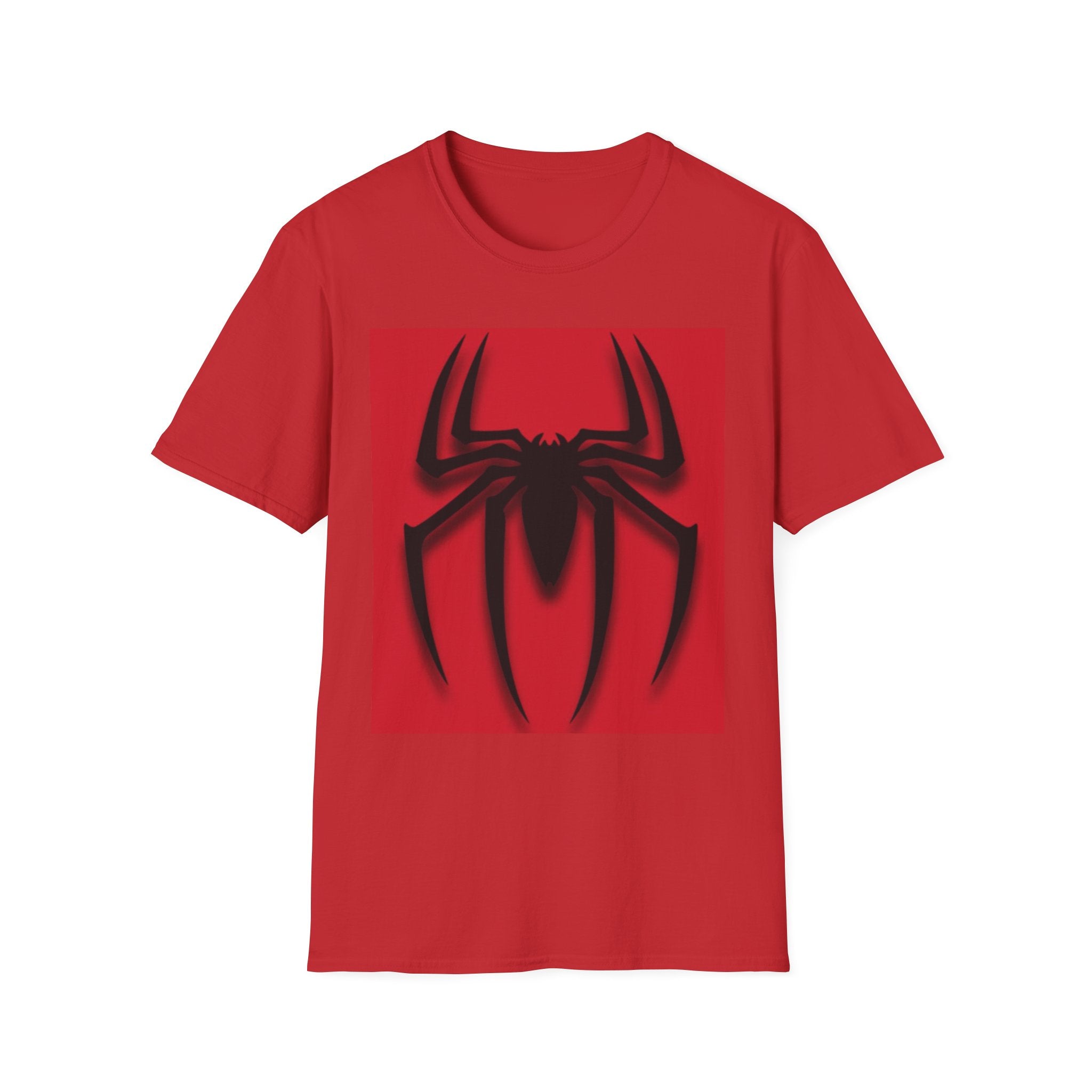 Spider Emblem T-Shirt — Bold Red Graphic Tee