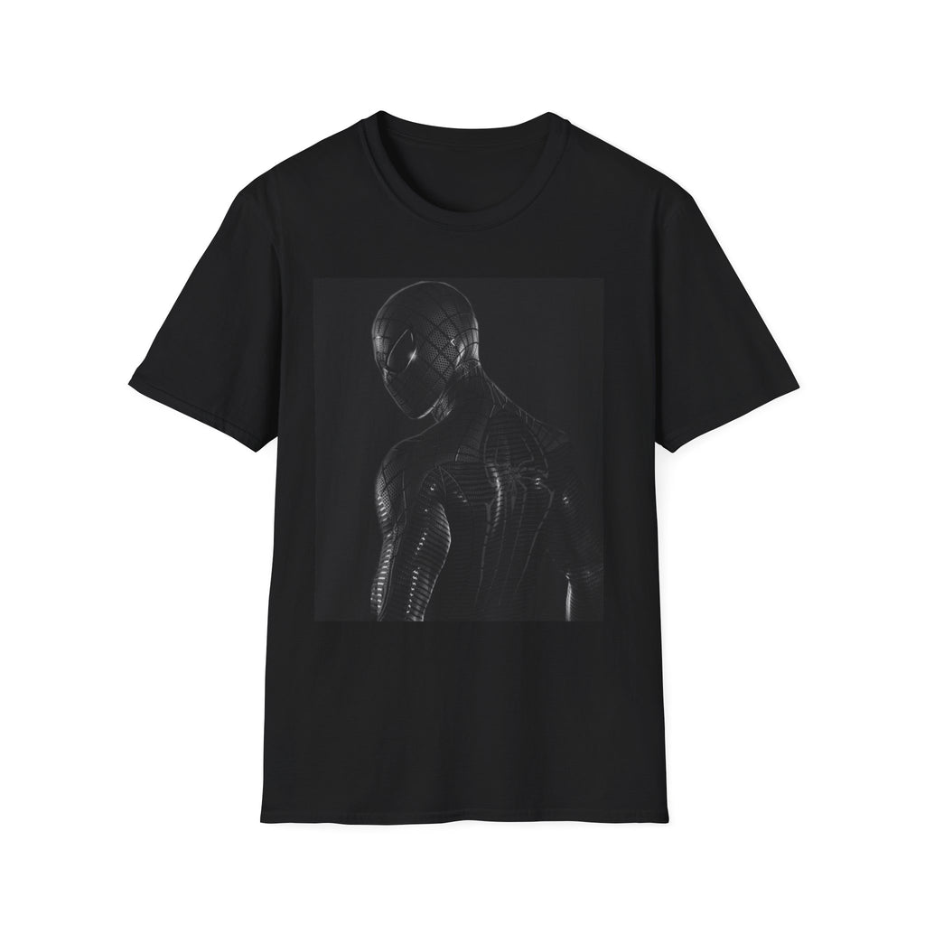 Spooky Black Phantom Graphic T-Shirt — Dark Ghost Silhouette Tee