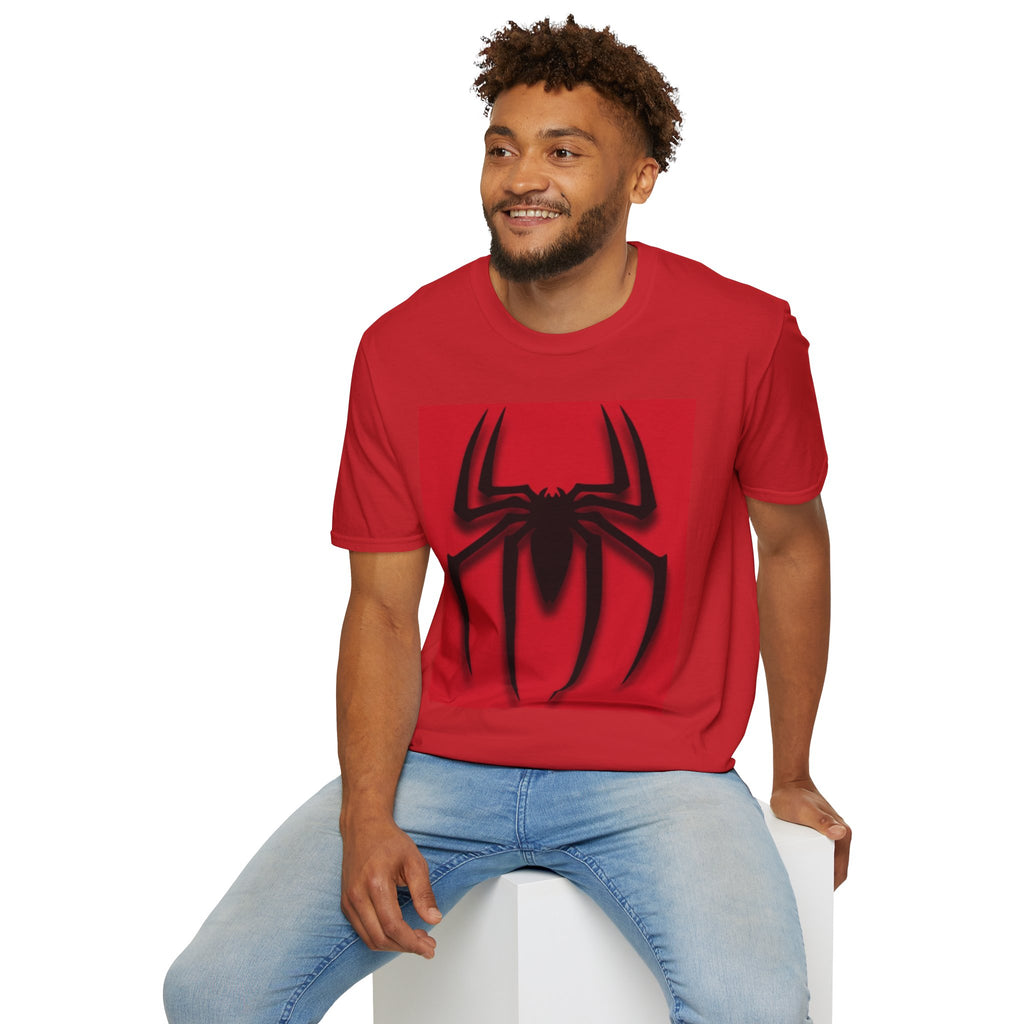 Spider Emblem T-Shirt — Bold Red Graphic Tee