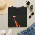 High Heel Martini T-Shirt — Retro Glam Cocktail Graphic Tee