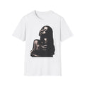 Portrait Silhouette Tee — Elegant Black & White Art T-Shirt